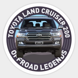 4x4 Offroad Legends: Toyota Land Cruiser 200 Sticker